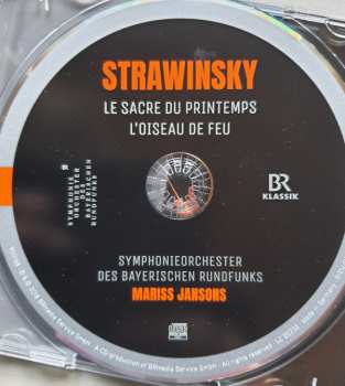 CD Igor Stravinsky: Le Sacre Du Printemps;  L'Oiseau De Feu