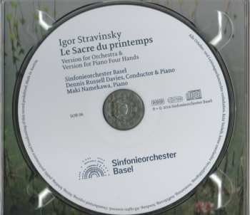 CD Igor Stravinsky: Le Sacre Du Printemps (Version For Orchestra & Version For Piano Four Hands)