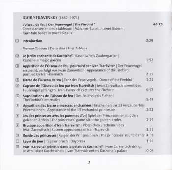 CD Igor Stravinsky: L’oiseau De Feu / Apollon Musagète