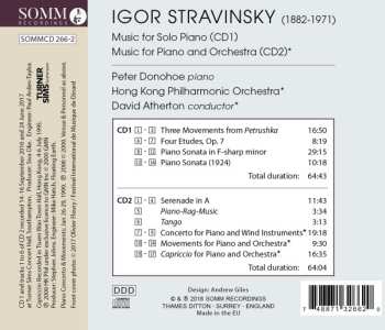 2CD Igor Stravinsky: Music For Piano Solo And Piano And Orchestra