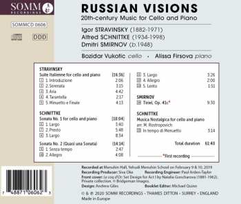 CD Igor Stravinsky: Russian Visions