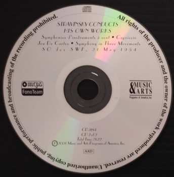 2CD Igor Stravinsky:  Stravinsky Conducts Stravinsky: Apollo · Oedipus Rex · Symphonies Of Winds · Capriccio  · Jeu De Cartes · Symphony In 3 Movements