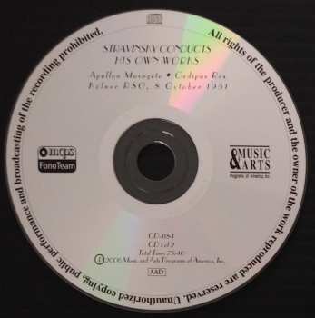 2CD Igor Stravinsky:  Stravinsky Conducts Stravinsky: Apollo · Oedipus Rex · Symphonies Of Winds · Capriccio  · Jeu De Cartes · Symphony In 3 Movements