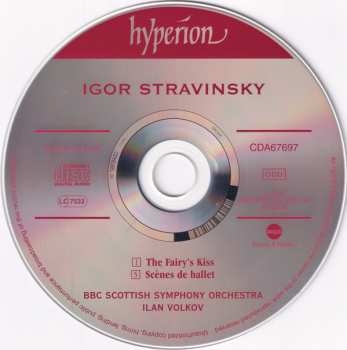 CD Igor Stravinsky: The Fairy's Kiss ∙ Scènes De Ballet