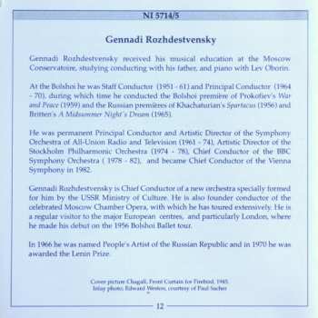 2CD Igor Stravinsky: The Firebird Suite • The Rite Of Spring • Pétrouchka • Symphony In Three Movements
