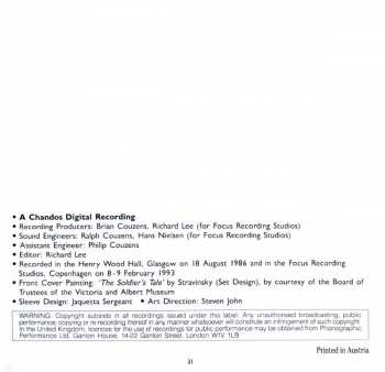 CD Igor Stravinsky: The Soldier's Tale (Complete)