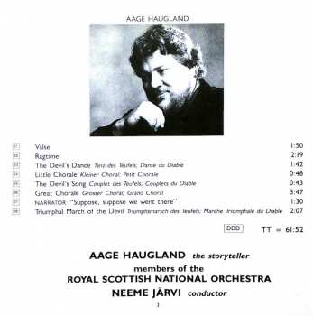 CD Igor Stravinsky: The Soldier's Tale (Complete)