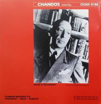 CD Igor Stravinsky: The Soldier's Tale (Complete)