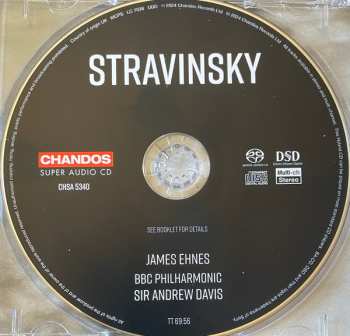 SACD Igor Stravinsky: Violin Concerto / Scherzo À La Russe / Apollon Musagète / Orchestral Suites