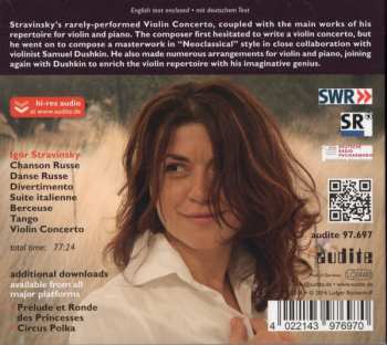 CD Igor Stravinsky: Violin Concerto / Works For Violin & Piano