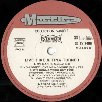 4LP/Doos Ike & Tina Turner: Fabulous