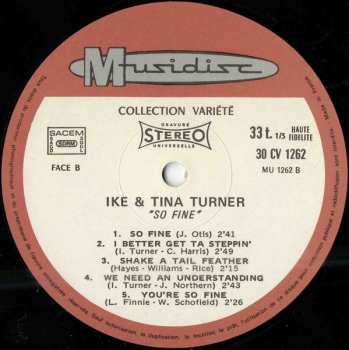 4LP/Doos Ike & Tina Turner: Fabulous