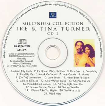 2CD Ike & Tina Turner: Millenium Collection