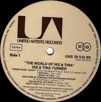 2LP Ike & Tina Turner: The World Of Ike & Tina