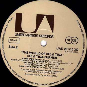 2LP Ike & Tina Turner: The World Of Ike & Tina