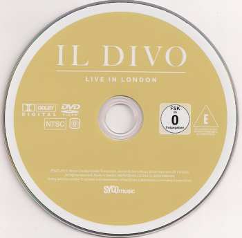DVD Il Divo: Live In London