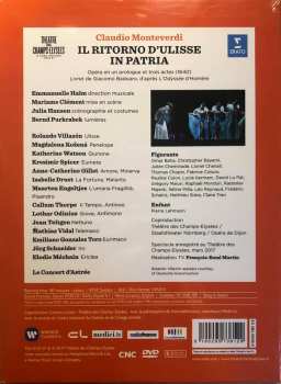 2DVD Claudio Monteverdi: Il Ritorno D'Ulisse In Patria