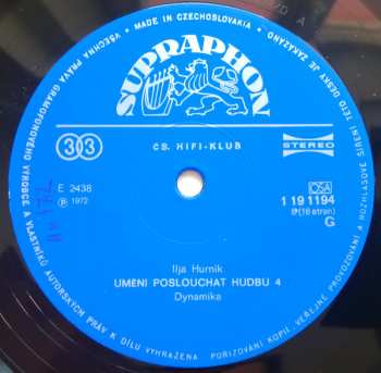 8LP Ilja Hurník: Umění Poslouchat Hudbu (8xLP+BOX+BOOKLET)