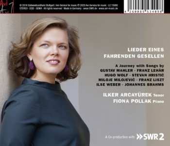 CD Johannes Brahms: Lieder; Eines Fahrenden Gesellen