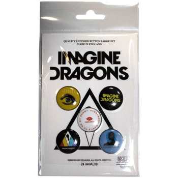 Merch Imagine Dragons: Set Badges Enemy