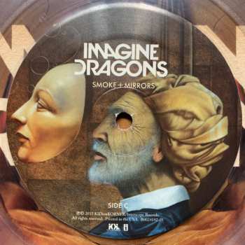 2LP Imagine Dragons: Smoke + Mirrors CLR | DLX