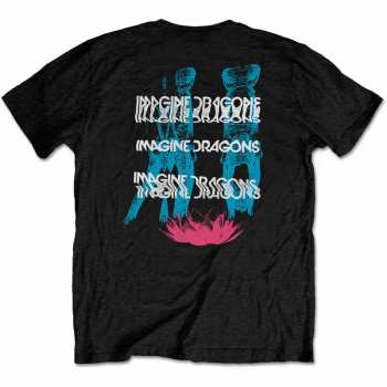 Merch Imagine Dragons: Tričko Man Glitch  S