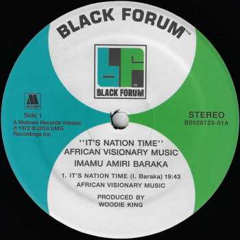 LP Amiri Baraka: "It's Nation Time" African Visionary Music