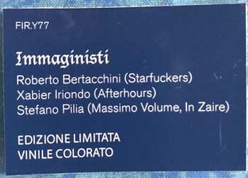 LP Immaginisti: Immaginisti CLR | LTD | NUM