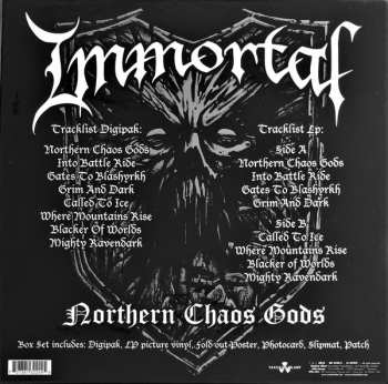 LP/CD/Doos Immortal: Northern Chaos Gods LTD | PIC