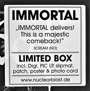 LP/CD/Doos Immortal: Northern Chaos Gods LTD | PIC