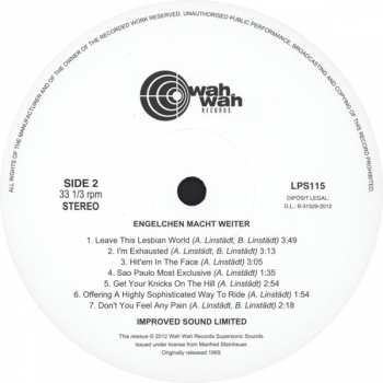 LP/SP Improved Sound Ltd.: Engelchen Macht Weiter - Hoppe Hoppe Reiter LTD