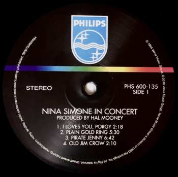 LP Nina Simone: In Concert