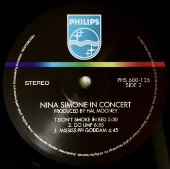 LP Nina Simone: In Concert