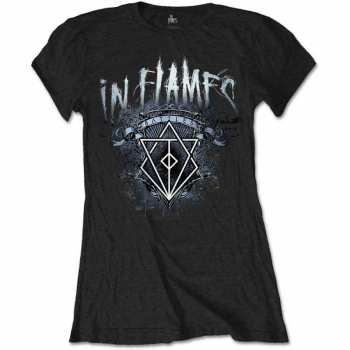 Merch In Flames: Dames T-shirt Battles Crest 