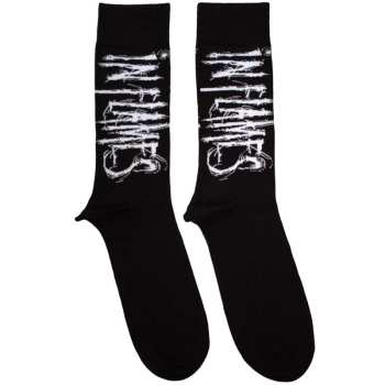 Merch In Flames: Enkelsokken Logo In Flames