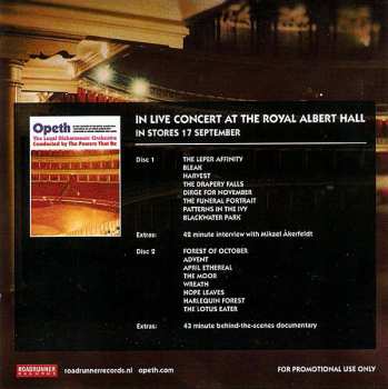 Album Opeth: In Live Concert At The Royal Albert Hall