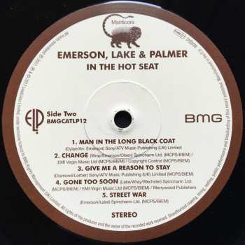 LP Emerson, Lake & Palmer: In The Hot Seat