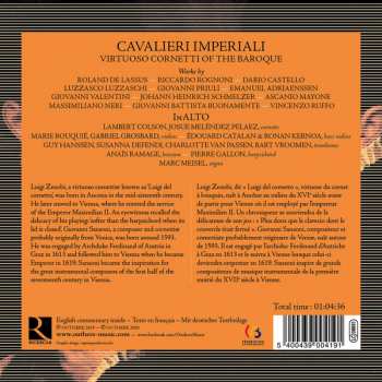 CD Inalto: Cavalieri Imperiali - Zenobi & Sansoni, The Great Cornetto Masters