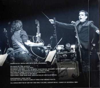 2CD Indigo Girls: Live With The University Of Colorado Symphony Orchestra