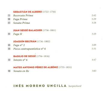 CD Inés Moreno Uncilla: 300 Years Of Spanish Harpsichord Music