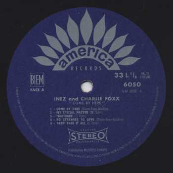 LP Inez And Charlie Foxx: Come By Here