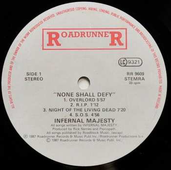 LP Infernäl Mäjesty: None Shall Defy
