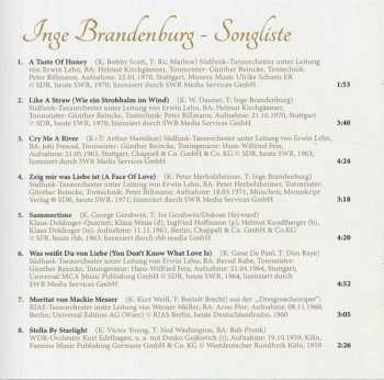 CD Inge Brandenburg: I Love Jazz