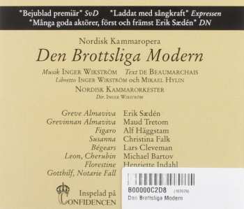 CD Inger Wikström: Den Brottsliga Modern