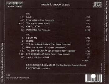 2CD Eric Ericsons Kammarkör: Khoros - Eric Ericson Chamber Choir Sings Lidholm