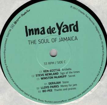 2LP Inna De Yard: The Soul Of Jamaica