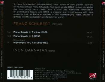 CD Franz Schubert: Piano Sonatas D958 & D959