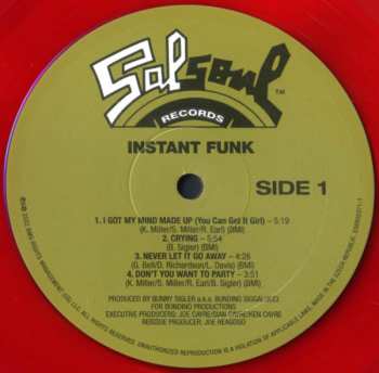 LP Instant Funk: Instant Funk LTD | CLR