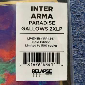 2LP Inter Arma: Paradise Gallows LTD | CLR