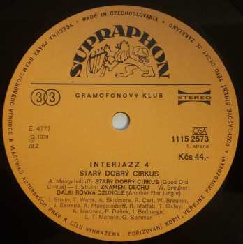 LP Interjazz IV: Starý Dobrý Cirkus